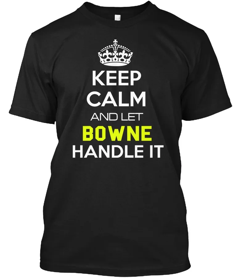 Bowne Calm Shirt - Names t-shirt