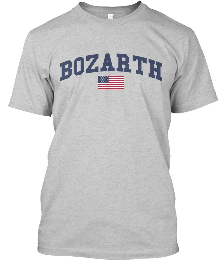 Bozarth Family Flag - Names t-shirt