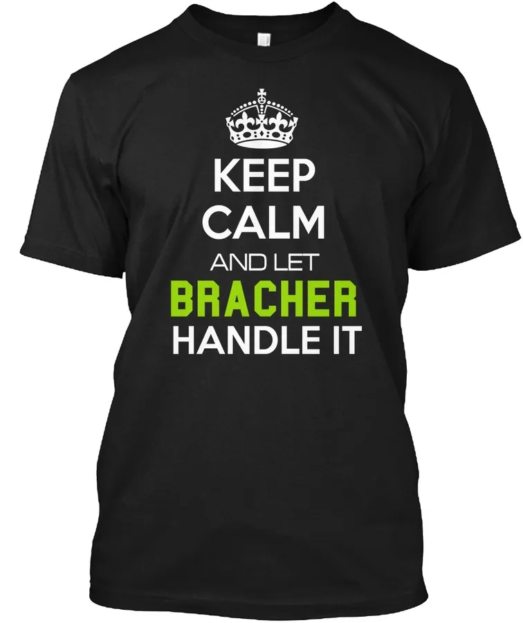 Bracher Calm Shirt - Names t-shirt