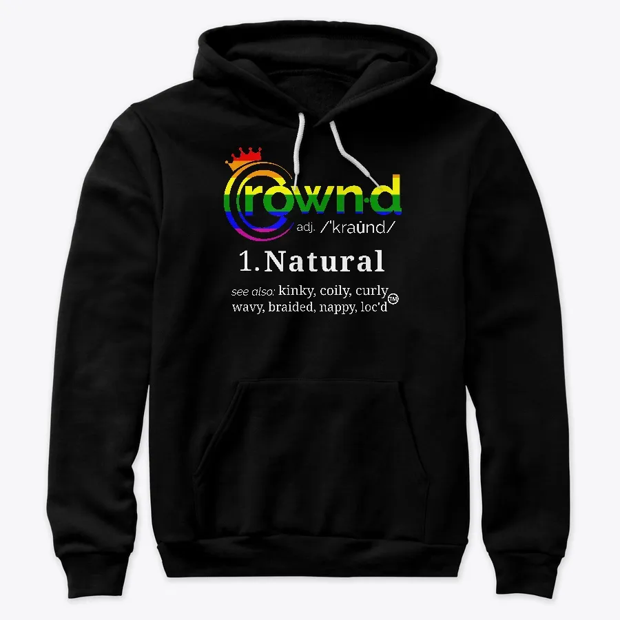 Pride Crownd Natural Hair Tee Shirt - Names t-shirt