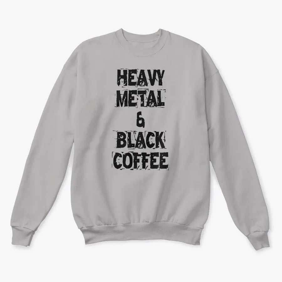 Heavy Metal And Black Coffee - Names t-shirt