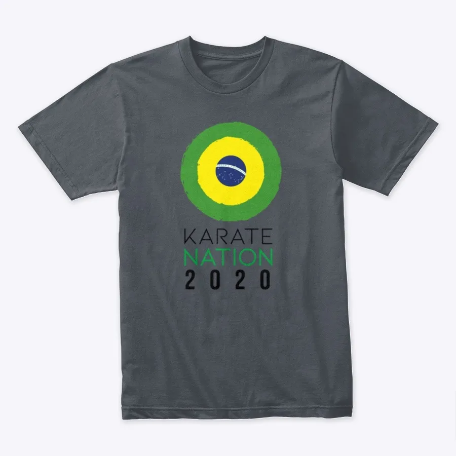 Karate Nation Brazil Rd Design Clothing - Names t-shirt