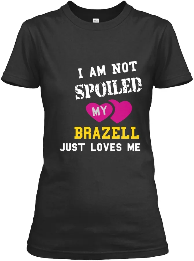 Brazell Spoiled Patner - Names t-shirt