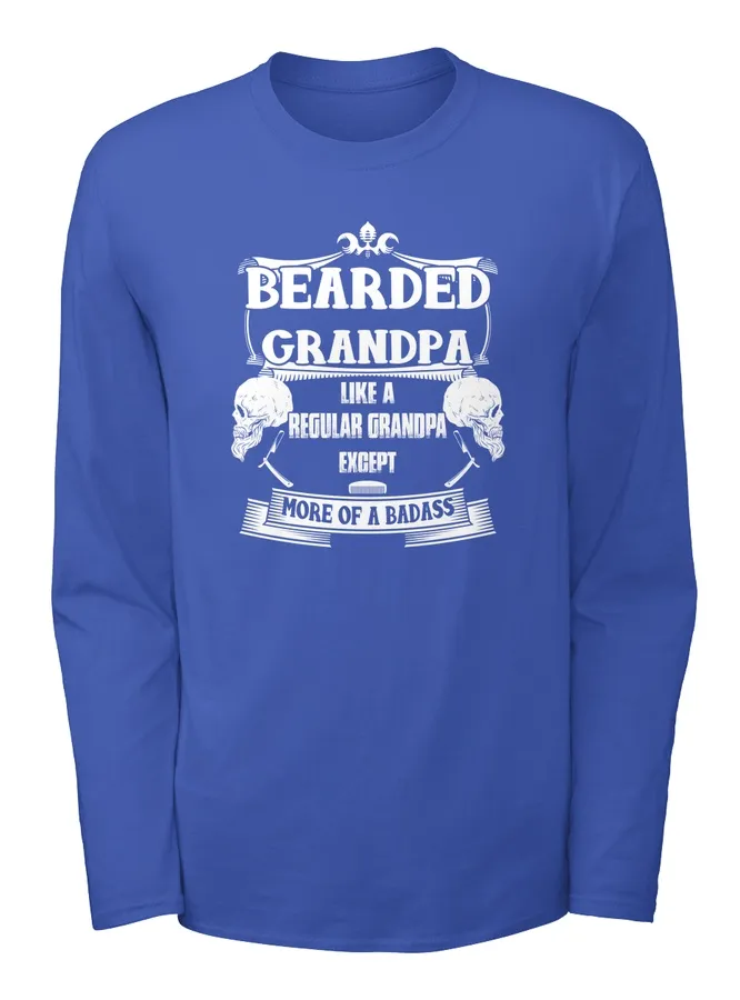 I Am Brearded Grandpa - Names t-shirt
