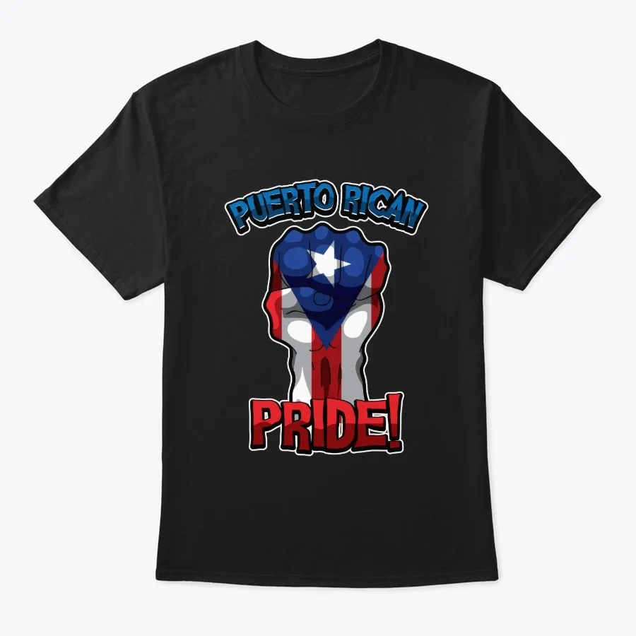 Puerto Rican Pride - Puerto Rico Raised - Names t-shirt