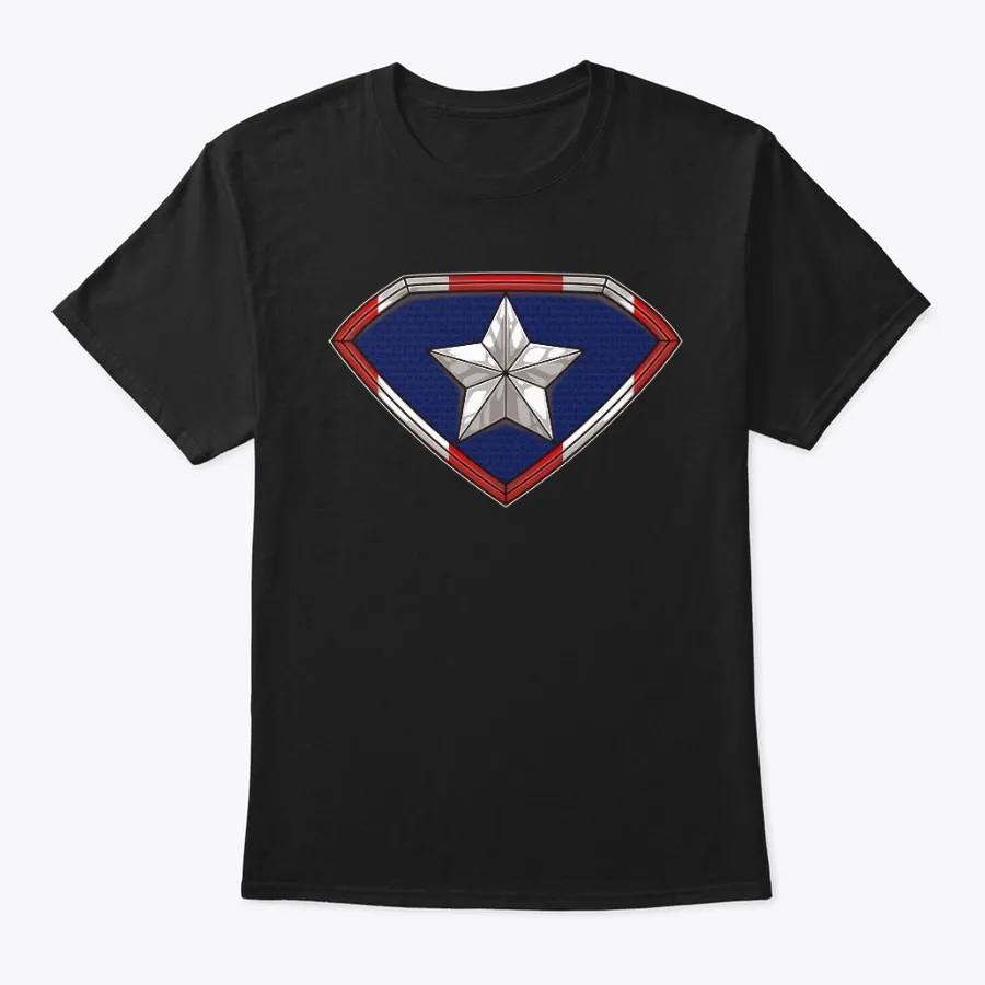 Puerto Rican Superhero - Boricua Hero - Names t-shirt