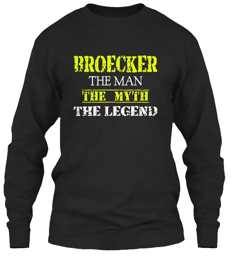 Broecker The Man Shirt - Names t-shirt