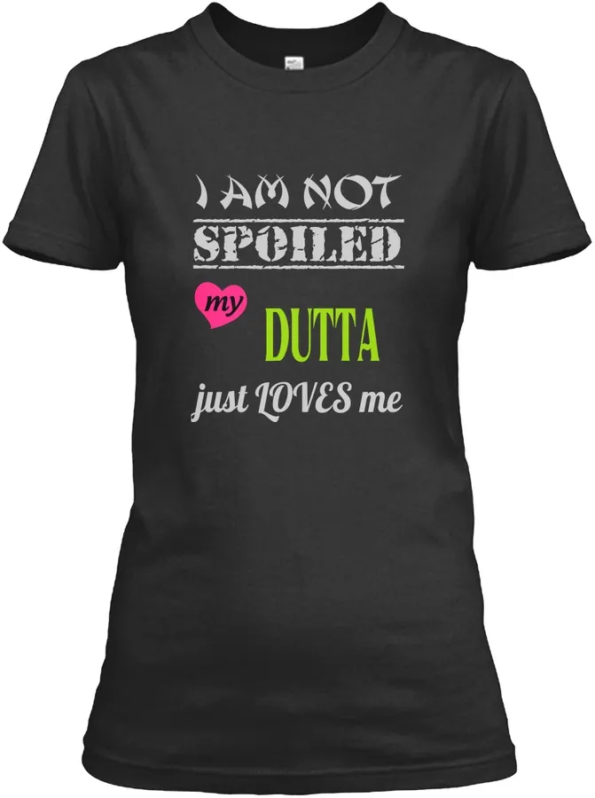 Dutta Spoiled Wife - Names t-shirt