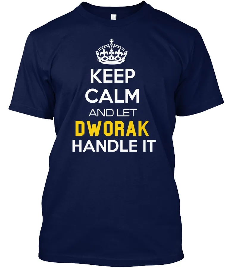 Dworak Calm Shirt - Names t-shirt