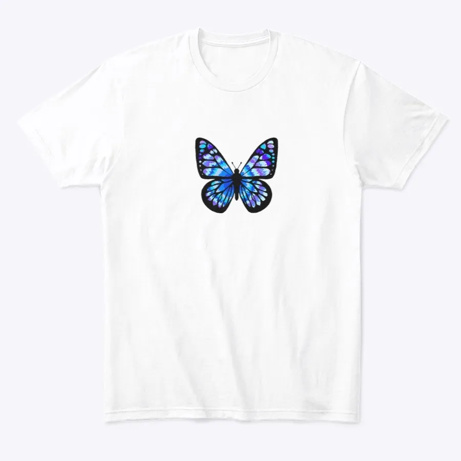 Tie Dye Butterfly - Names t-shirt