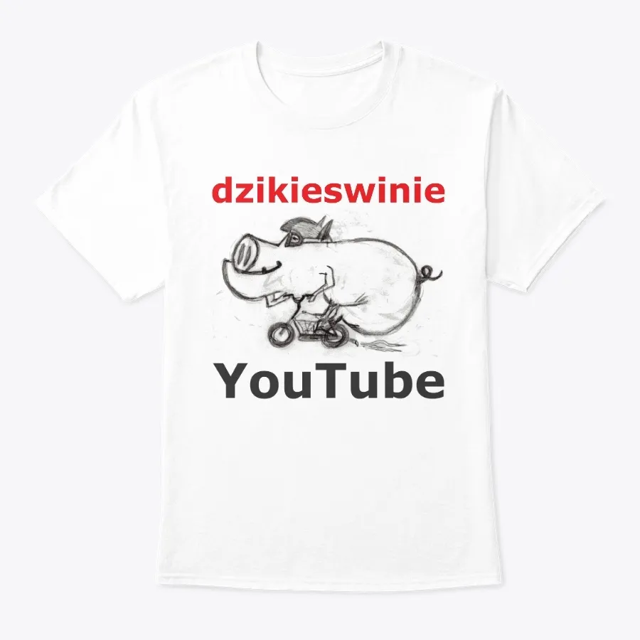 Dzikieswinie Youtube Channel Merchandise - Names t-shirt