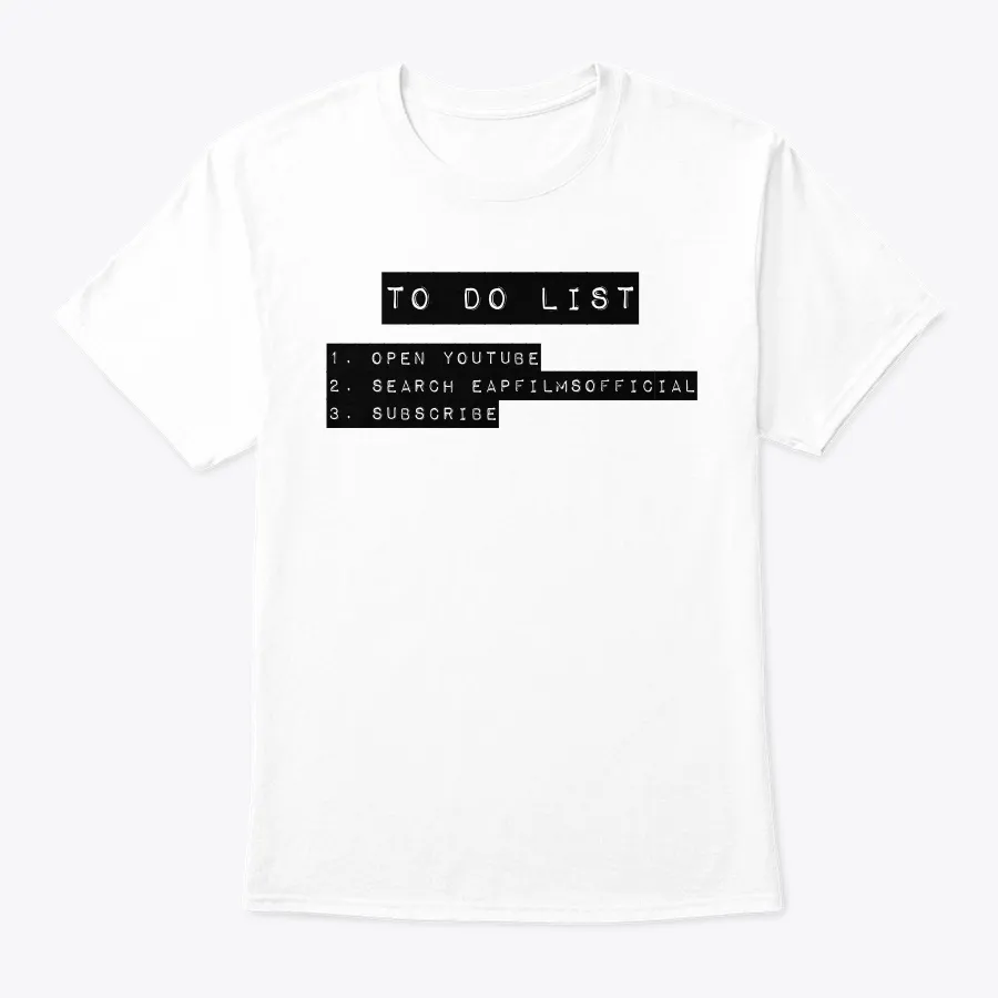 Eap To Do - Names t-shirt
