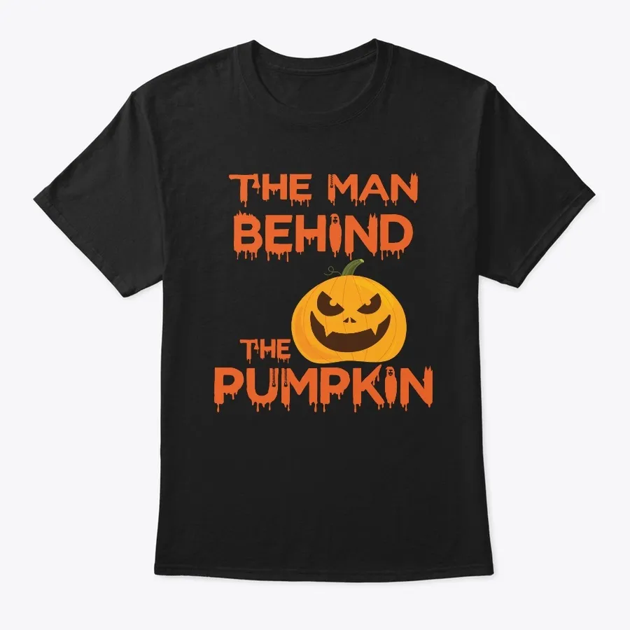 The Man Behind The Pumpkin Tee - Names t-shirt