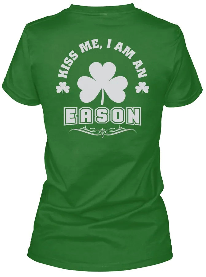 Kiss Me I Am Eason Thing T-shirts - Names t-shirt