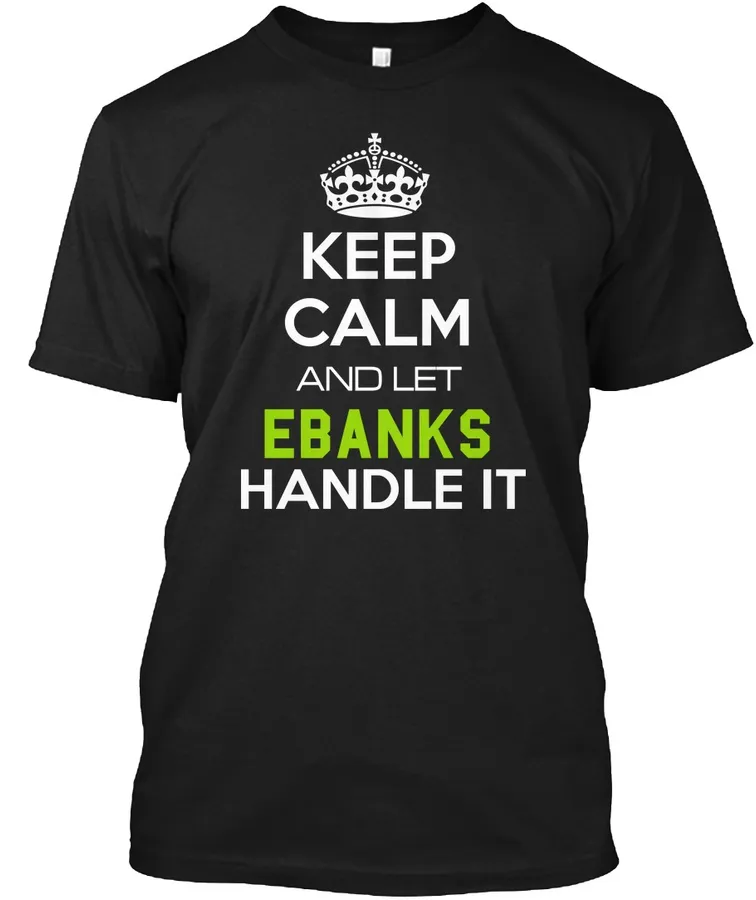 Ebanks Man Shirt - Names t-shirt