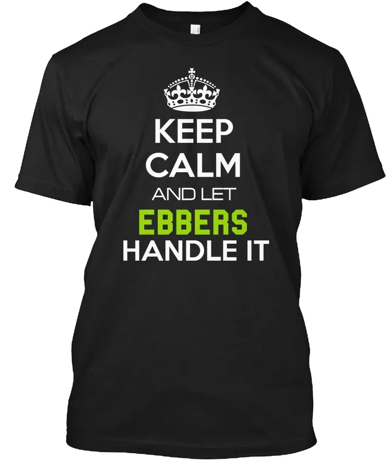 Ebbers Man Shirt - Names t-shirt