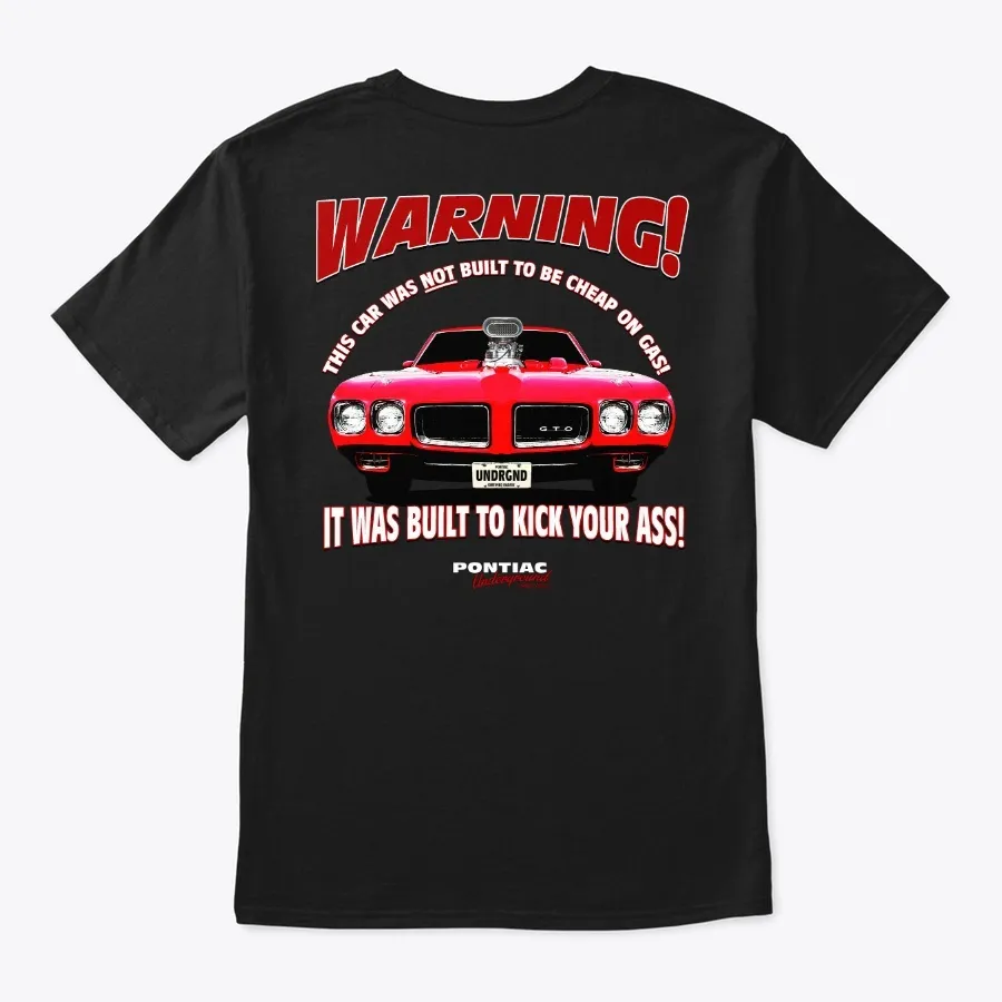 Warning Badass Goat - Names t-shirt