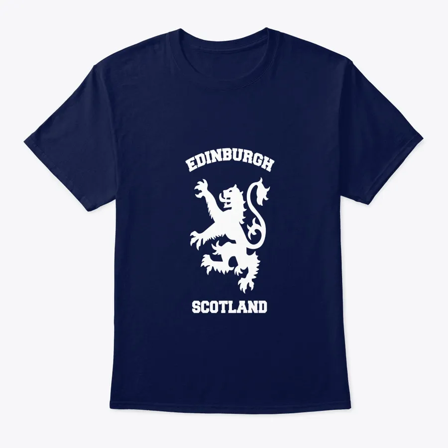 Edinburgh Scotland Lion Symbol Scottish - Names t-shirt