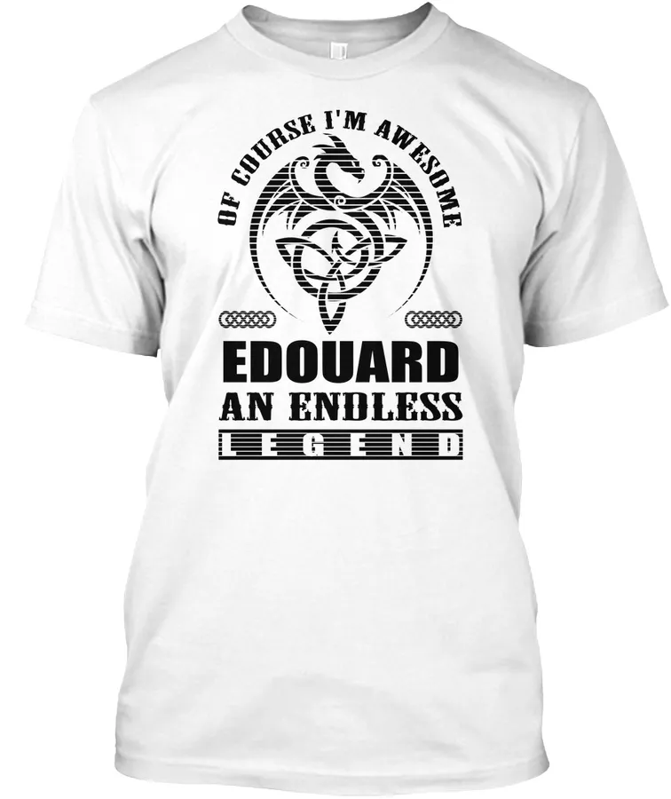 Edouard Legend Black Men Shirt - Names t-shirt