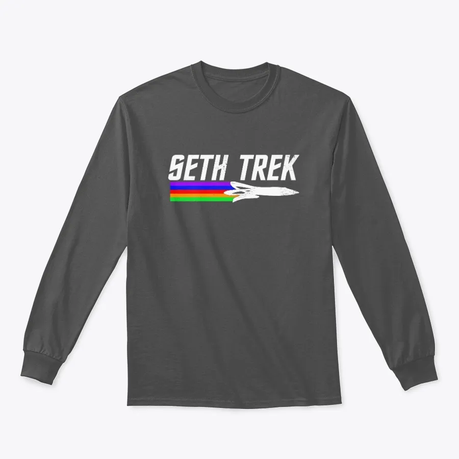 Seth Trek Rainbow Trail Longsleeve - Names t-shirt