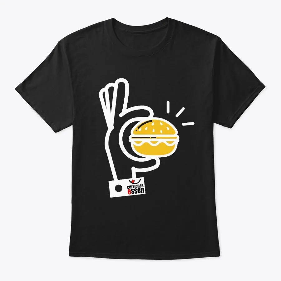 Ehrliches Essen - Excellent Burger - Names t-shirt