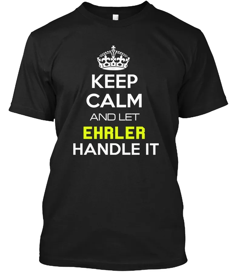 Ehrler Calm Shirt - Names t-shirt
