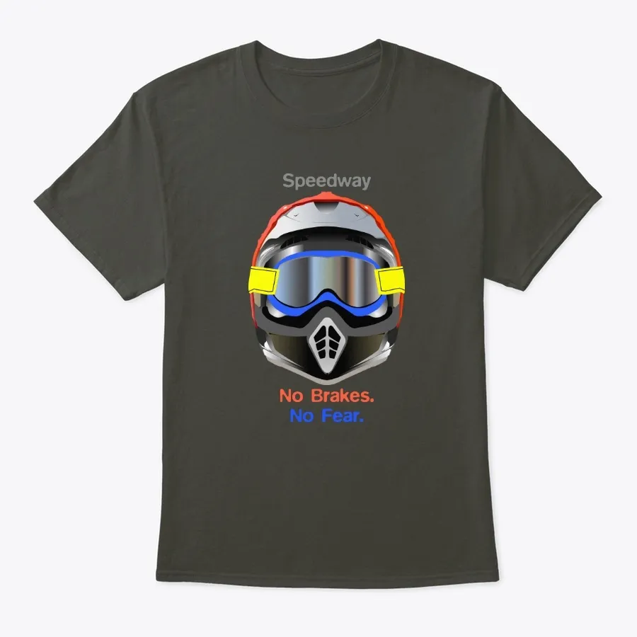Speedway No Brakes No Fear - Names t-shirt