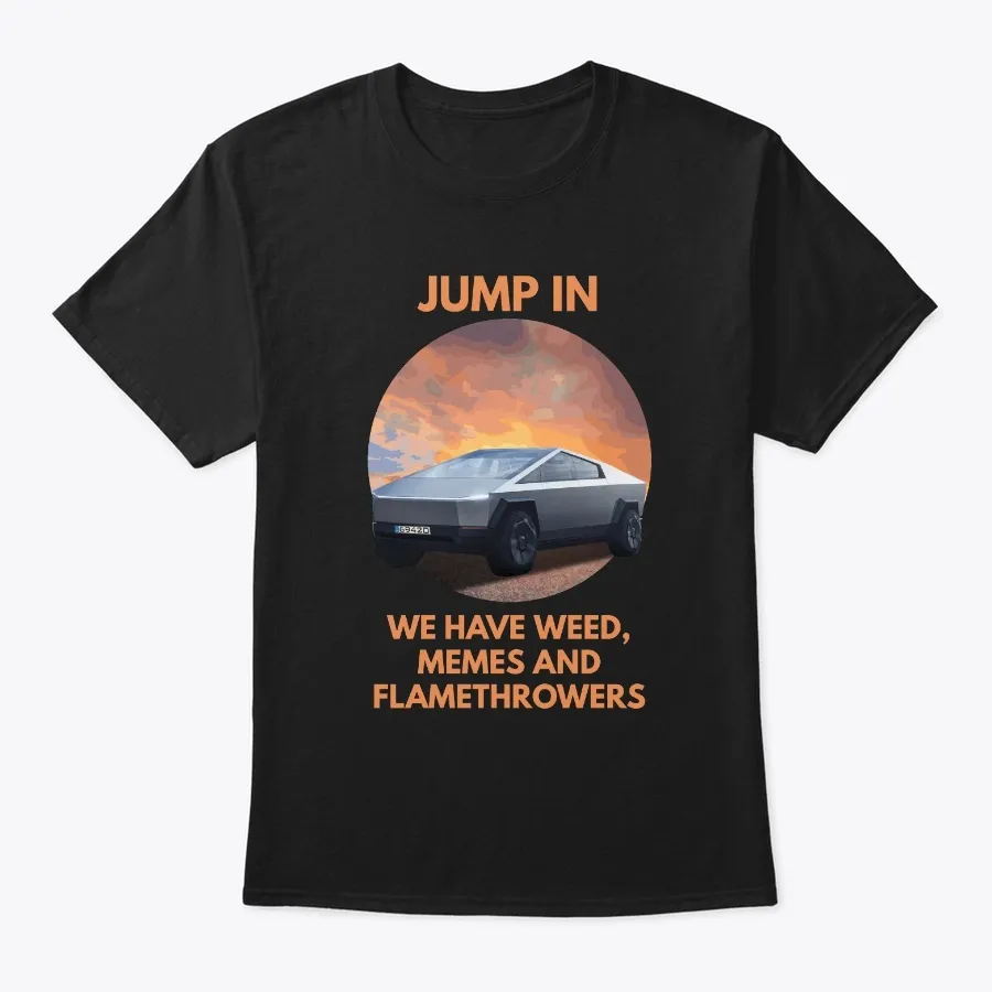 Cybertruck And Memes - Names t-shirt
