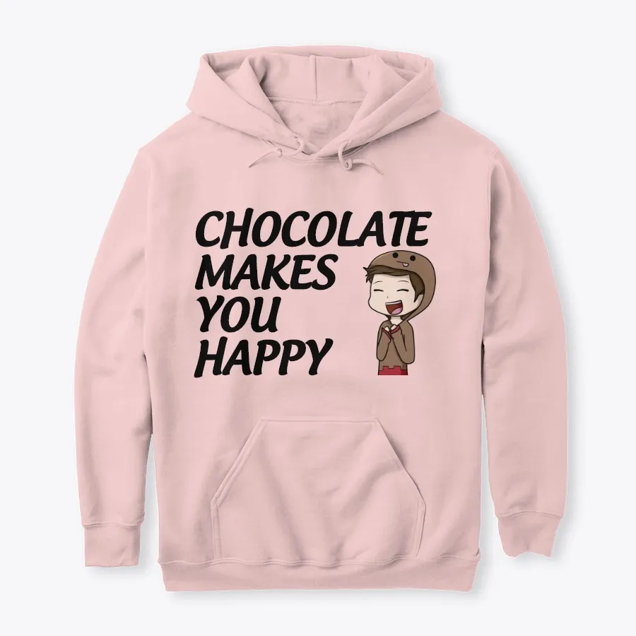Chocolate Makes You Happy - Names t-shirt