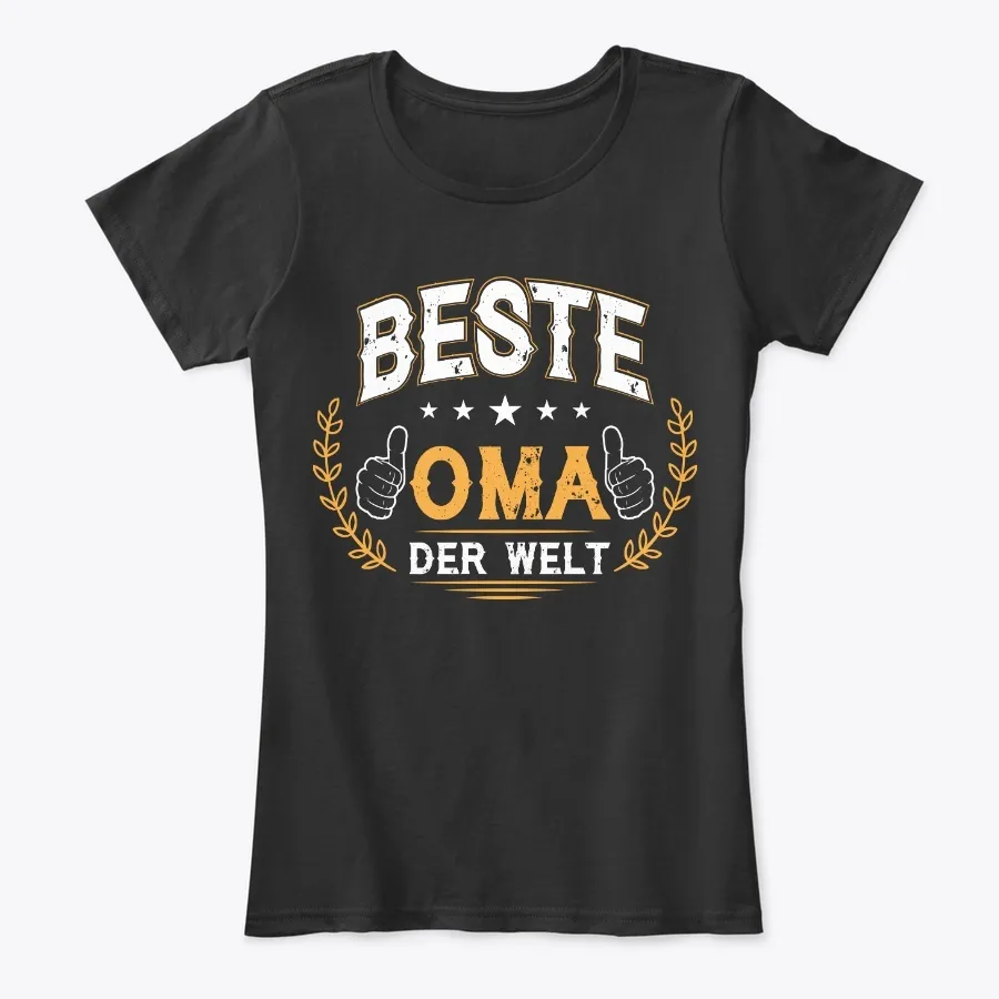 Familie Beste Oma T-shirt - Names t-shirt