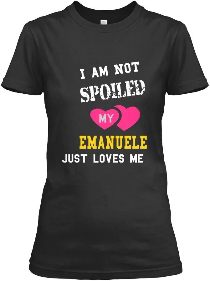 Emanuele Spoiled Patner - Names t-shirt