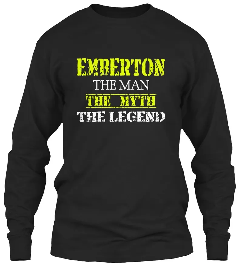Emberton The Man Shirt - Names t-shirt