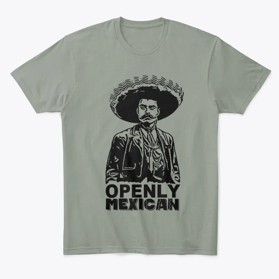 Openly Mexican Zapata - Names t-shirt