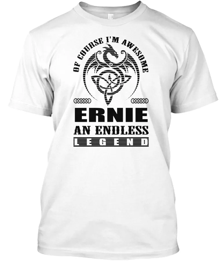 Ernie Legend Black Men Shirt - Names t-shirt
