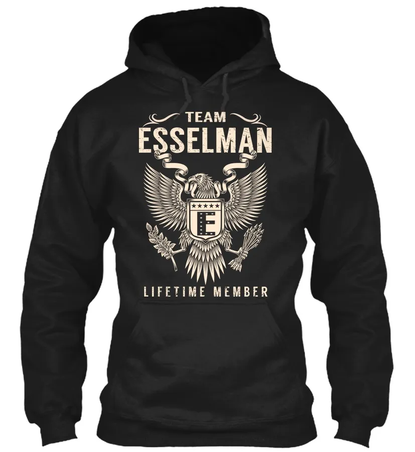 Team Esselman Lifetime Member - Names t-shirt