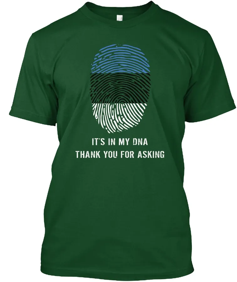 Estonia Dna Shirts - Names t-shirt