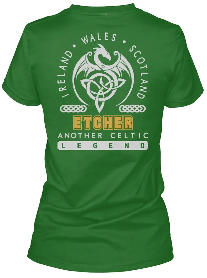 Etcher Legend Patricks Day T-shirts - Names t-shirt
