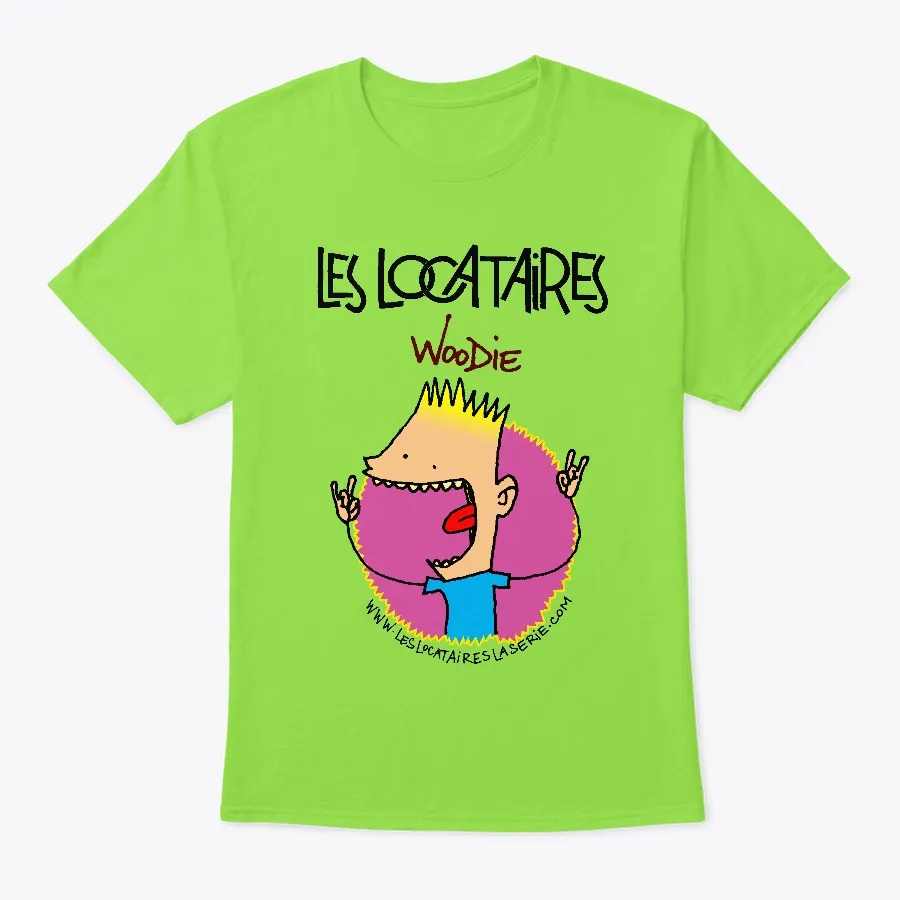 Woodie Metal- Les Locataires - Names t-shirt