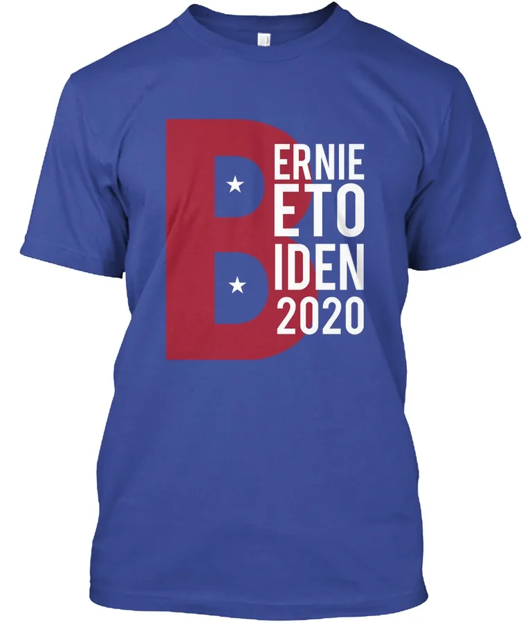 Beto 2020 Bernie Sanders 2020 Biden 2020 - Names t-shirt