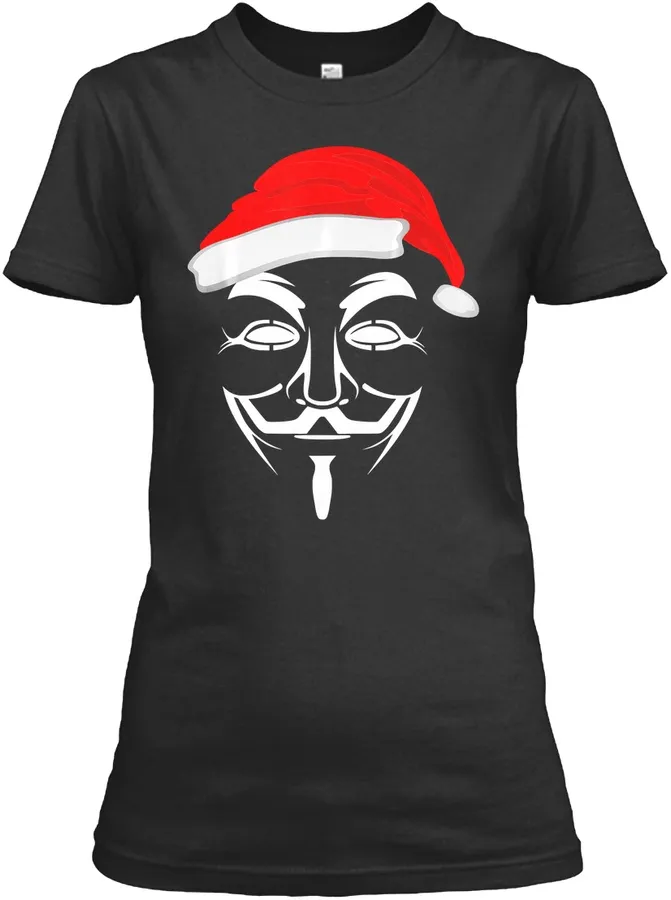 Anonymous Guy Fawkes Christmas Mens Wome