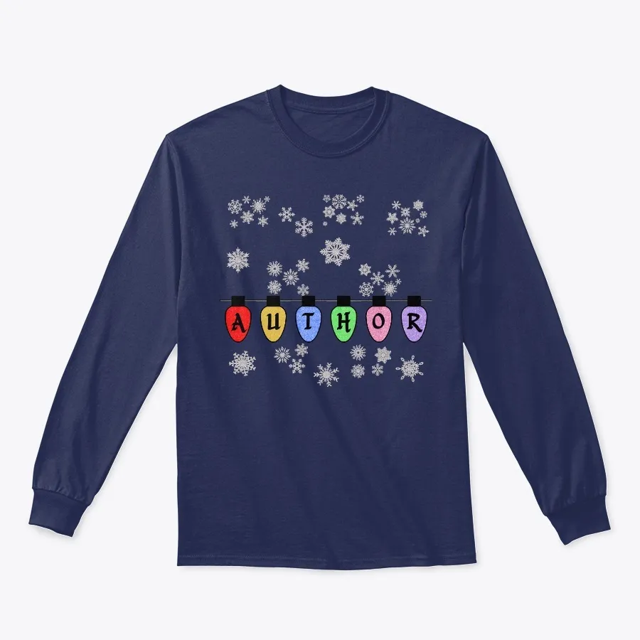 Author Snowy Christmas Lights