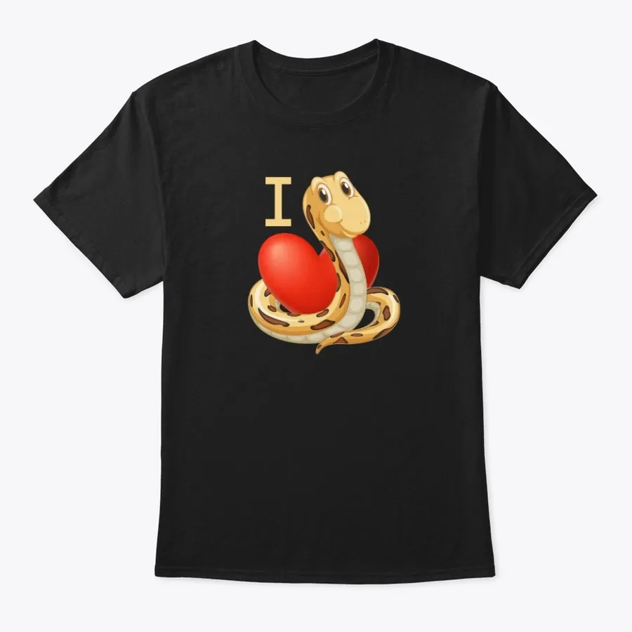 I Love Heart Snakes T-shirt
