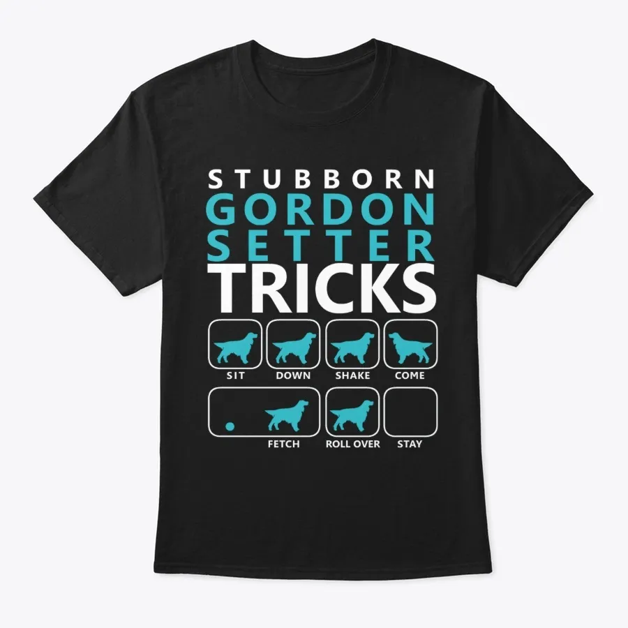 Stubborn Gordon Setter Tricks