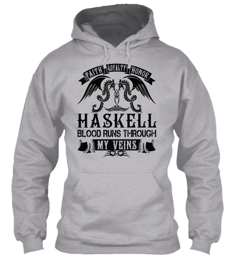 Haskell - My Veins Name Shirts