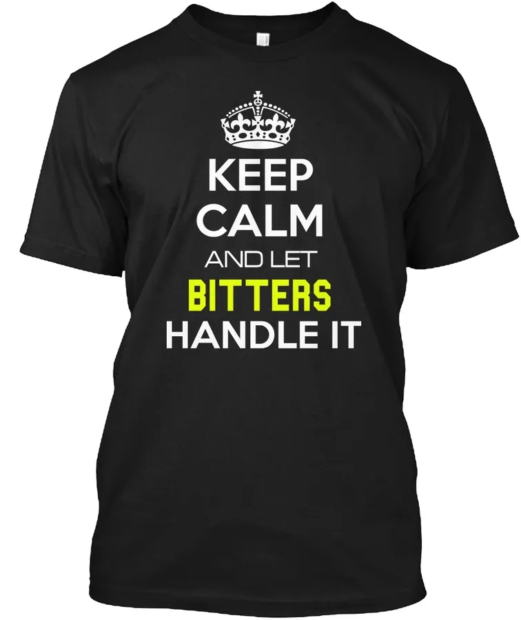 Bitters Calm Shirt - Names t-shirt