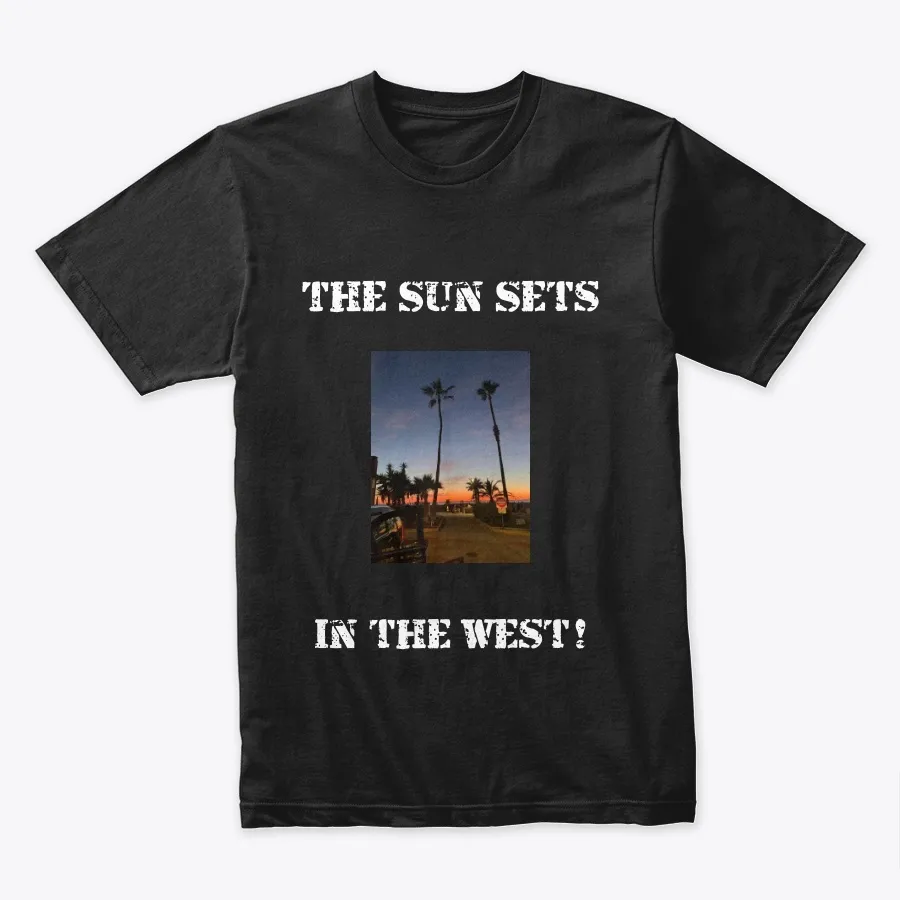 The Sun Sets In The West