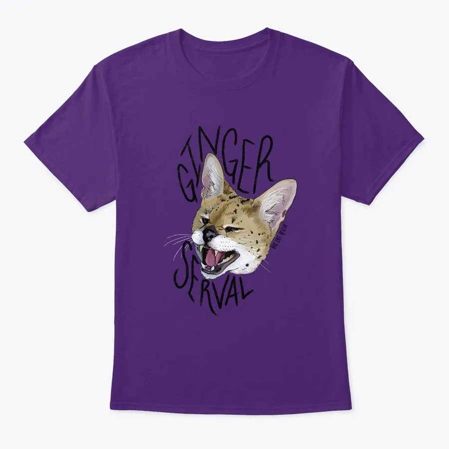 Hissy Hello Ginger Serval