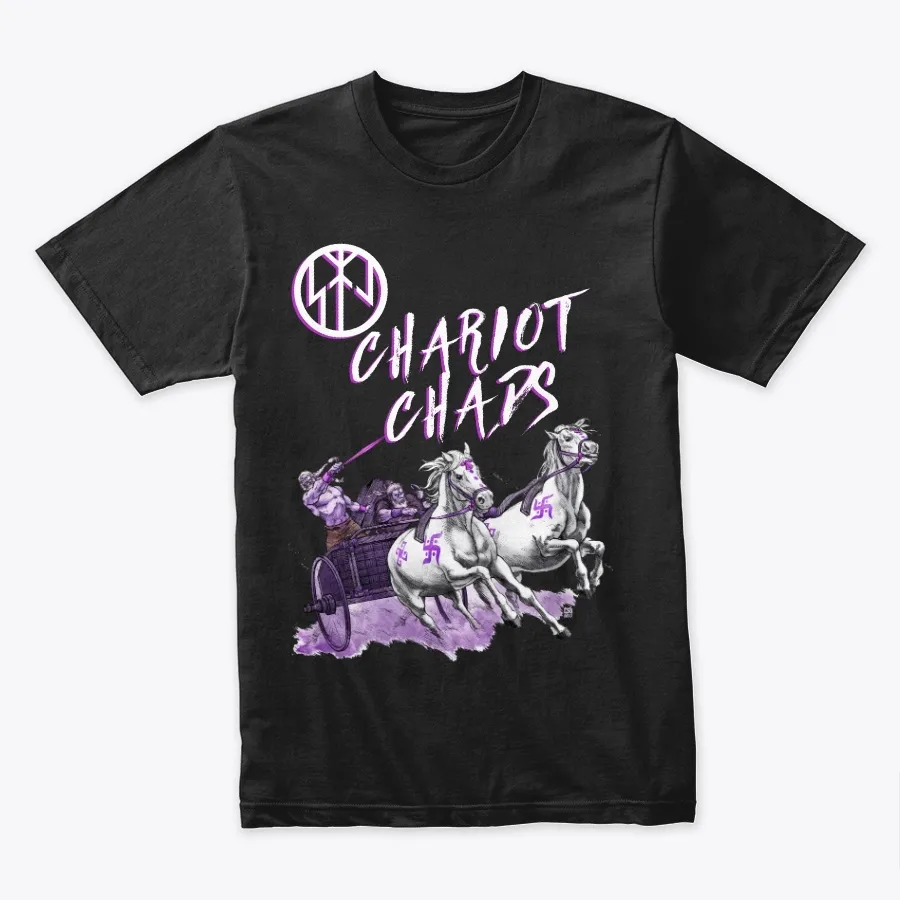 "Chariot Chads - Vaporwave Range - Names t-shirt"