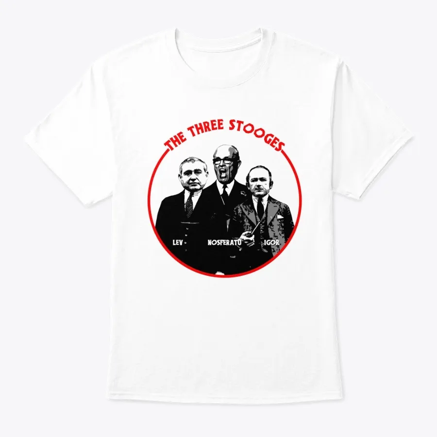 "The Three Stooges Of The 21st Century - Names t-shirt"