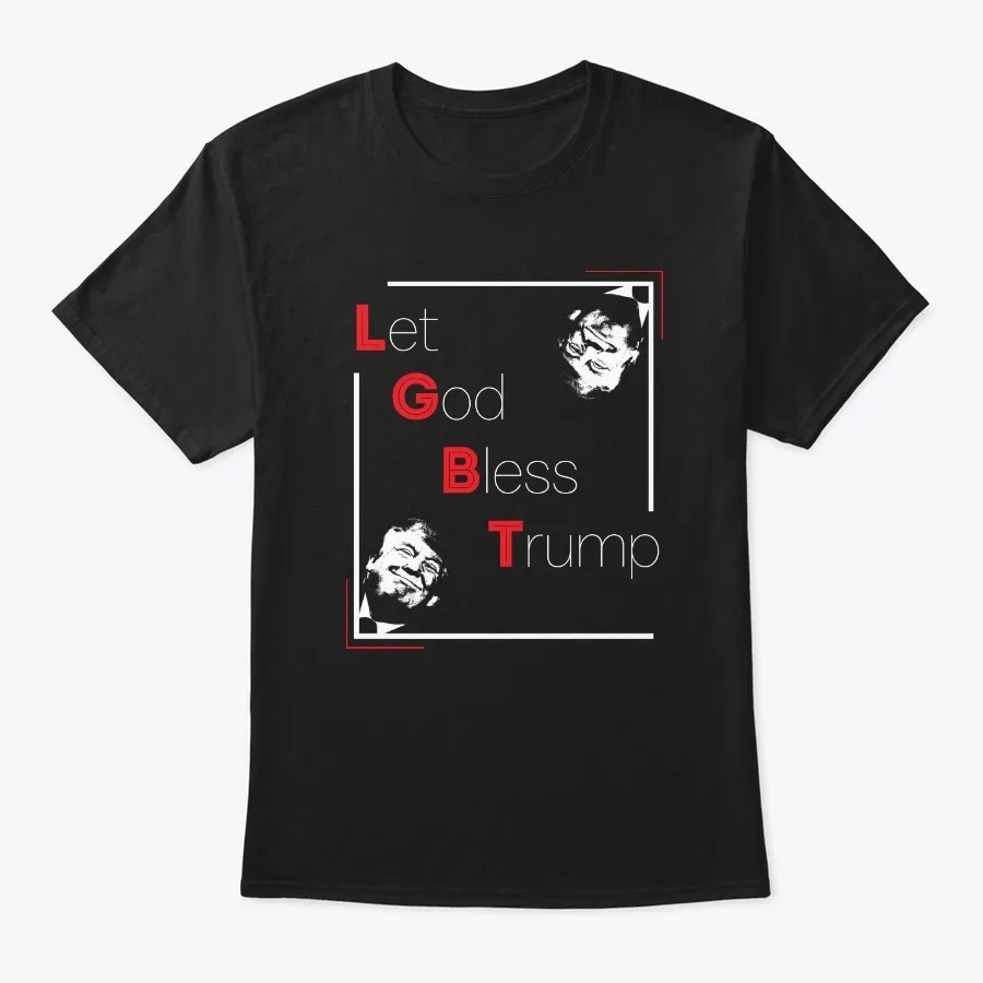 Let God Bless Trump 20 - Names t-shirt